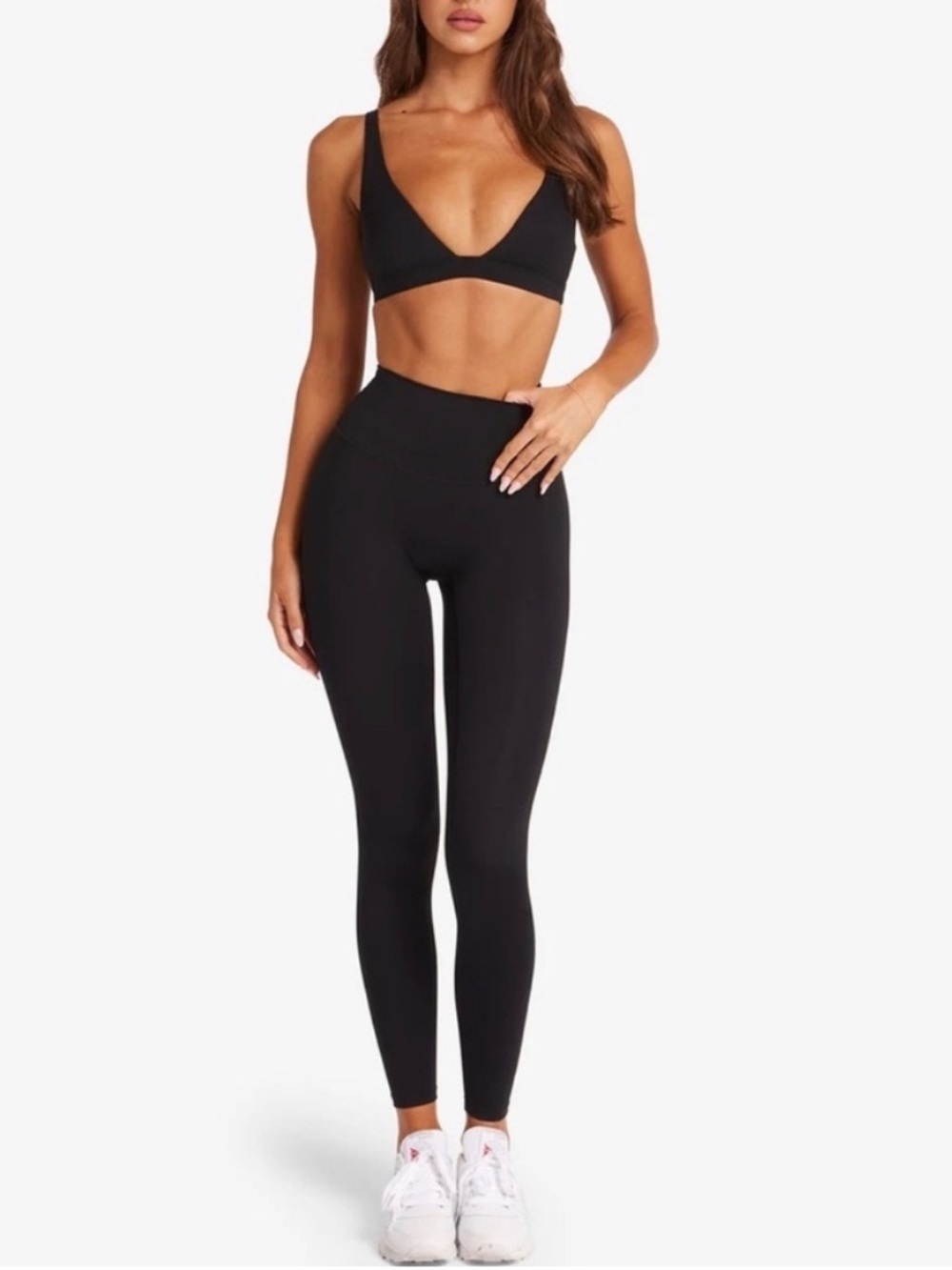 NWT CSB x Isabelle Mathers Seamless Compression Leggings in Black Size XL